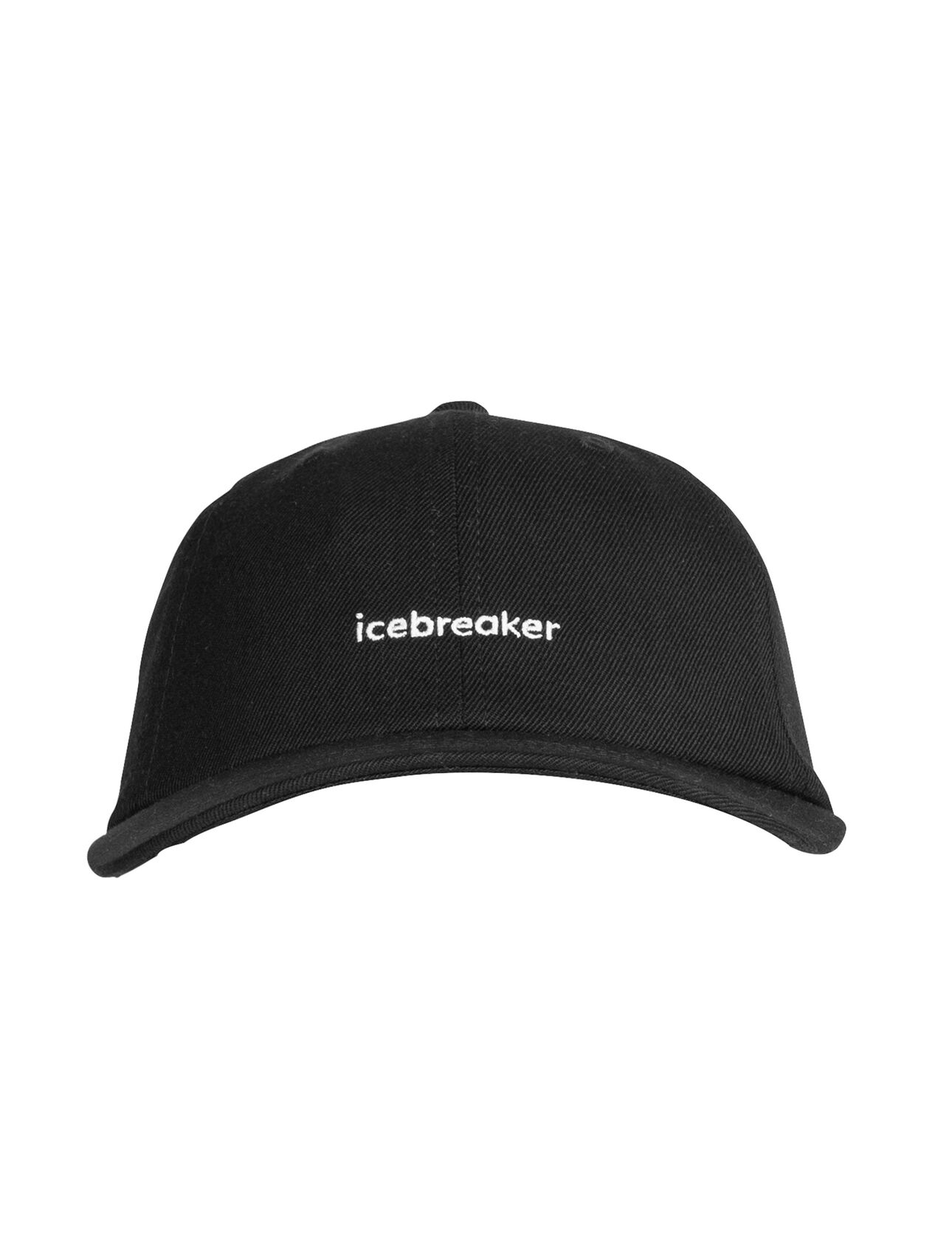 Merino Icebreaker 6 Panel Cap - UNISEX - BLACK  - Find Your Feet Australia Hobart Launceston Tasmania