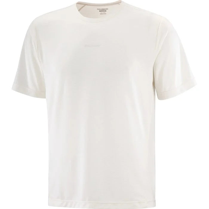 Salomon Shakeout Core Short-Sleeve Tee (Men's) - Whisper White