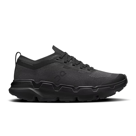 Beige running shoe with 'On' logo on a white background - On Cloudsoma Shoes (Women's) - Black