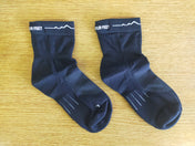 Find Your Feet Trail Running Mini Socks (Unisex) - Black - Find Your Feet Australia Hobart Launceston Tasmania