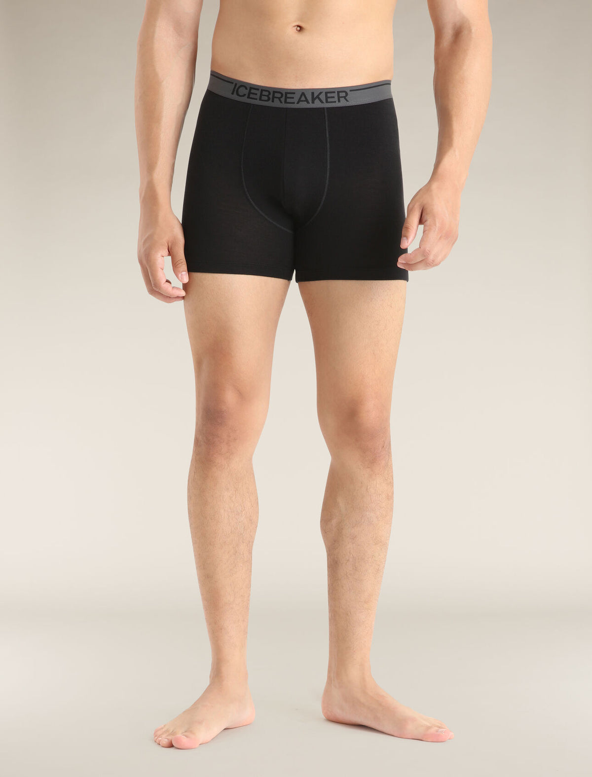 Icebreaker Merino 150 Anatomica Boxers (Men's) - Black - Find Your Feet Australia Hobart Launceston Tasmania