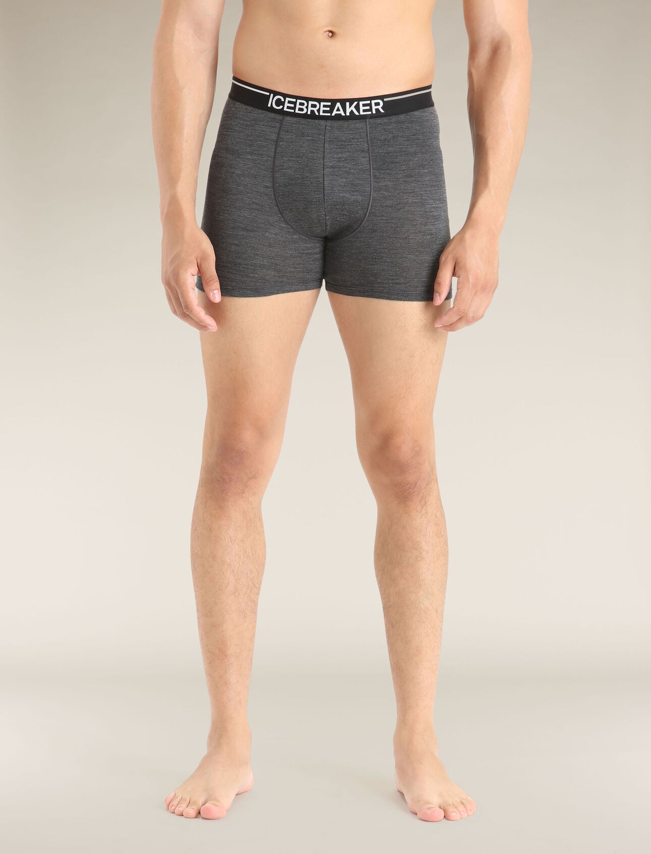 Icebreaker Merino 150 Anatomica Boxers (Men's) - Jet Heather - Find Your Feet Australia Hobart Launceston Tasmania