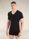 Icebreaker Merino Anatomica Short Sleeve V Neck (Men's) Icebreaker