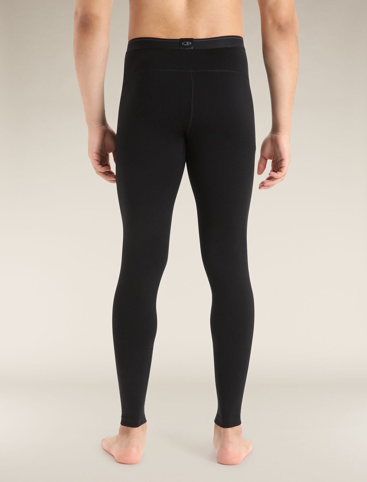 Icebreaker Merino 260 Tech Leggings (Men's) - Black - Find Your Feet Australia Hobart Launceston Tasmania