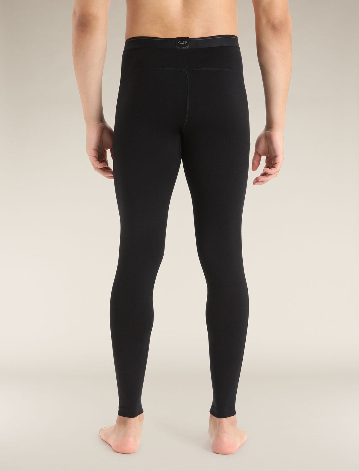 Icebreaker Merino 200 Oasis Leggings (Men's) - Black - Find Your Feet Australia Hobart Launceston Tasmania