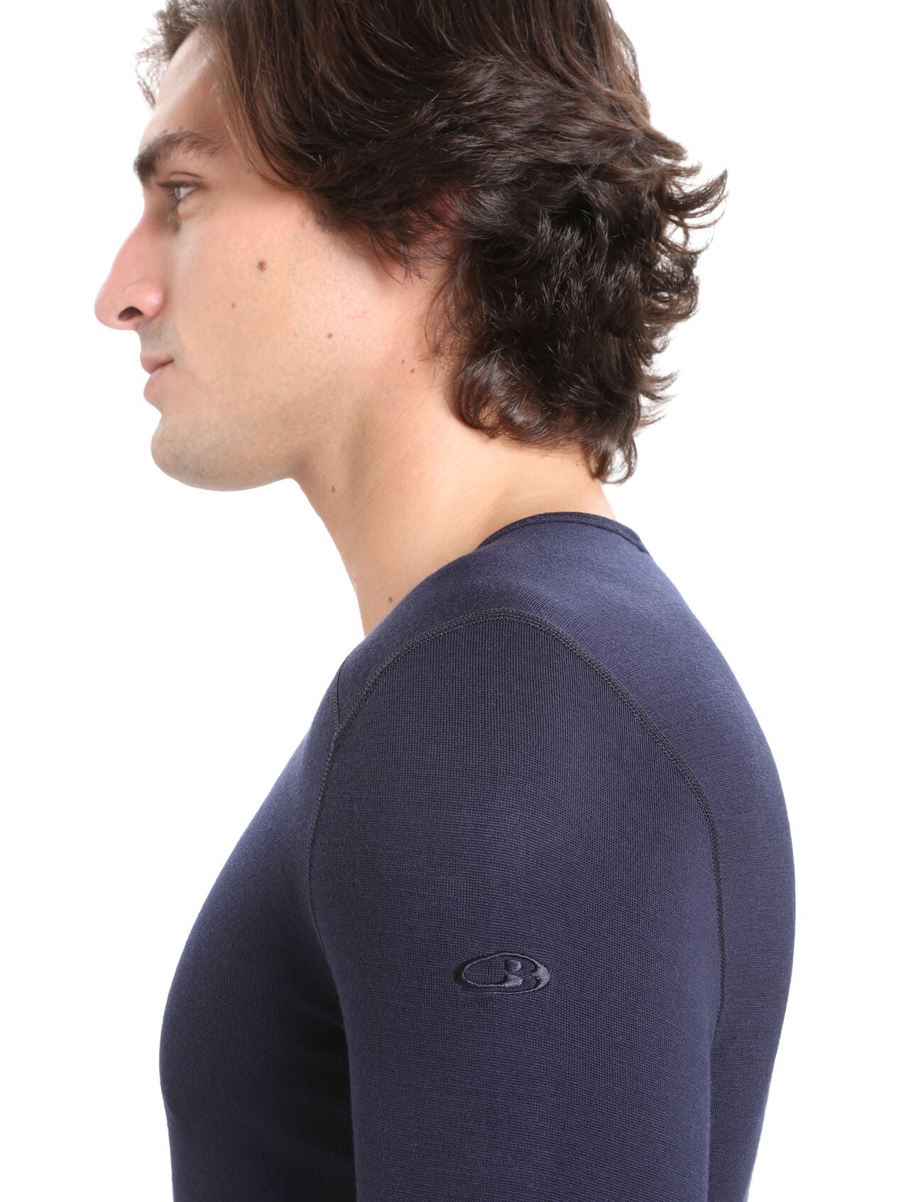 Icebreaker Merino 260 Tech LS Crew Neck (Men's) - Midnight Navy - Find Your Feet Australia Hobart Launceston Tasmania