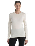 Icebreaker 200 Oasis LS Crewe (Women's) - Undyed - Find Your Feet Australia Hobart Launceston Tasmania