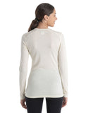 Icebreaker 200 Oasis LS Crewe (Women's) - Undyed - Find Your Feet Australia Hobart Launceston Tasmania