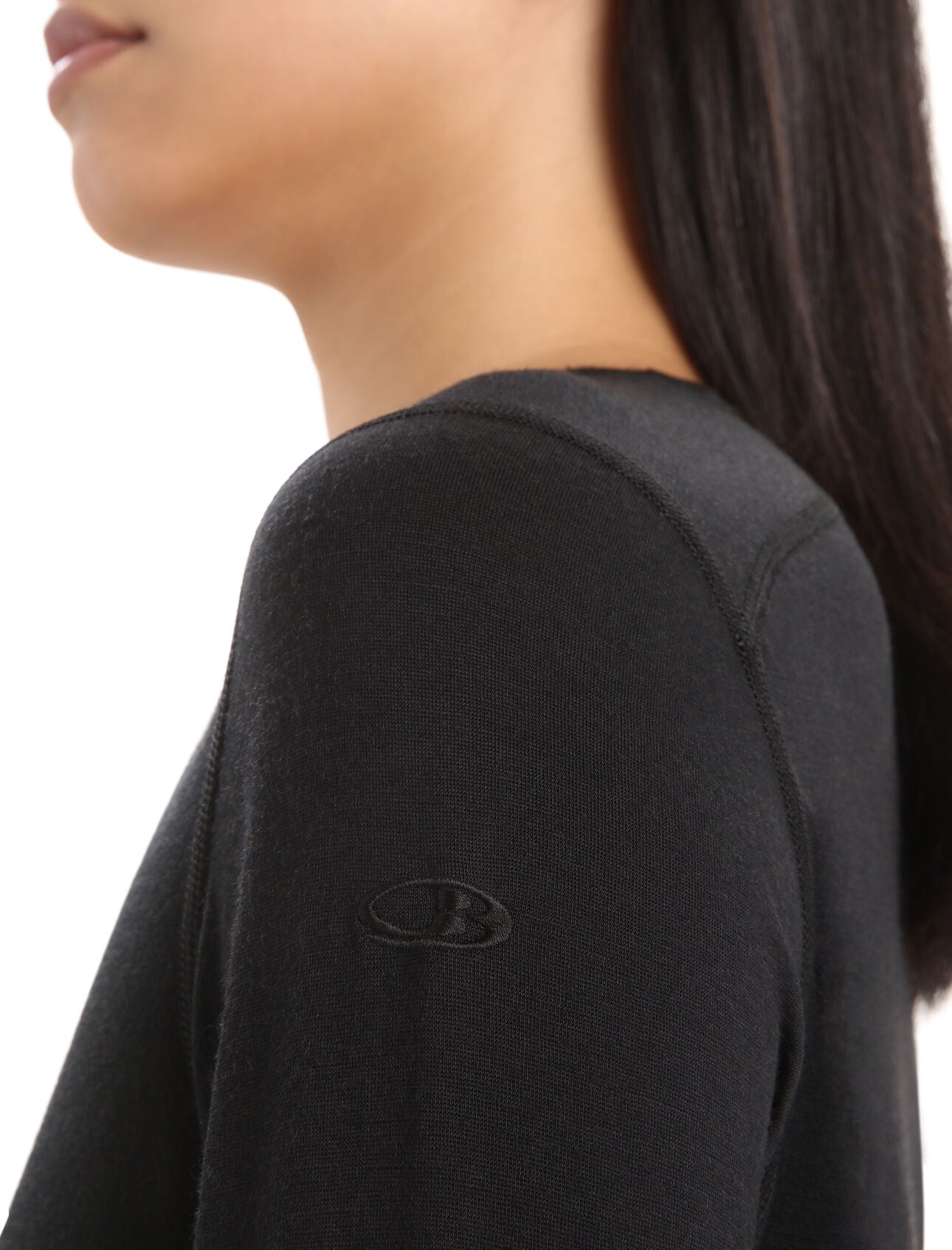 Icebreaker Merino 200 Oasis LS Scoop (Women's) - Black - Find Your Feet Australia Hobart Launceston Tasmania