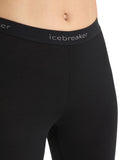 Icebreaker Merino 200 Oasis Leggings (Women's) - Black - Find Your Feet Australia Hobart Launceston Tasmania