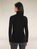 Icebreaker Merino 260 Tech LS Half Zip (Women's) - Black - Find Your Feet Australian Hobart Launceston Tasmania