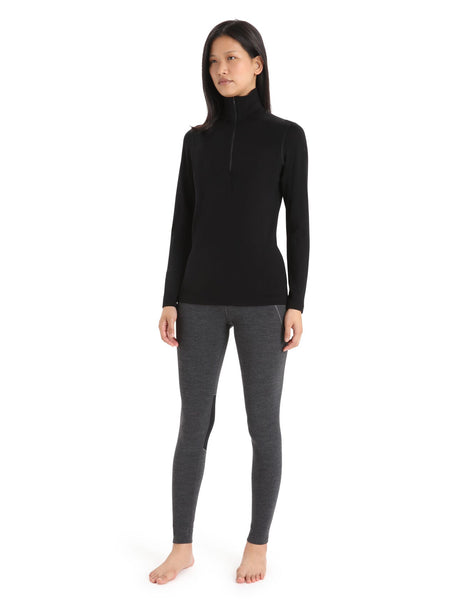 Icebreaker Merino 260 Tech Long Sleeve Half Zip Thermal Top (Women's) Icebreaker