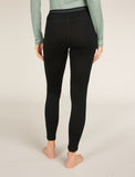 Icebreaker Merino 260 Tech Leggings (Women's) - Black - Find Your Feet Australia Hobart Launceston Tasmania