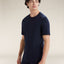 Icebreaker Merino 200 Oasis SS Crew Neck (Men's) - Midnight Navy - Find Your Feet Australia Hobart Launceston Tasmania