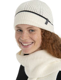 Icebreaker Merino Waypoint Beanie (Unisex) - Undyed/Black - Find Your Feet Australia Hobart Launceston Tasmania