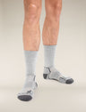 Icebreaker Merino Hike+ Medium Crew Socks (Men's) - Blizzard Heather - Find Your Feet Australia Hobart Launceston Tasmania