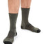 Icebreaker Merino Hike+ Light Crew Socks (Men's) - Loden/Black/Graphite - Find Your Feet Australia Hobart Launceston Tasmania