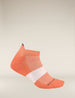 Icebreaker Merino Multisport Light Micro Socks (Women's) - Tang/Glow