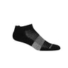 Icebreaker Merino Multisport Light Micro Socks (Women's) - Black/Snow - Find Your Feet Australia Hobart Launceston Tasmania