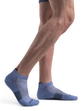 Icebreaker Merino Multisport Light Micro Socks (Men's) - Kyanite/Graphite - Find Your Feet Australia Hobart Launceston Tasmania