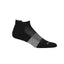 Icebreaker Merino Multisport Light Micro Socks (Men's) - Black/Snow/Metro Heather - Find Your Feet Australia Hobart Launceston Tasmania