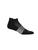 Icebreaker Merino Multisport Light Micro Socks (Men's) - Black/Snow - Find Your Feet Australia Hobart Launceston Tasmania