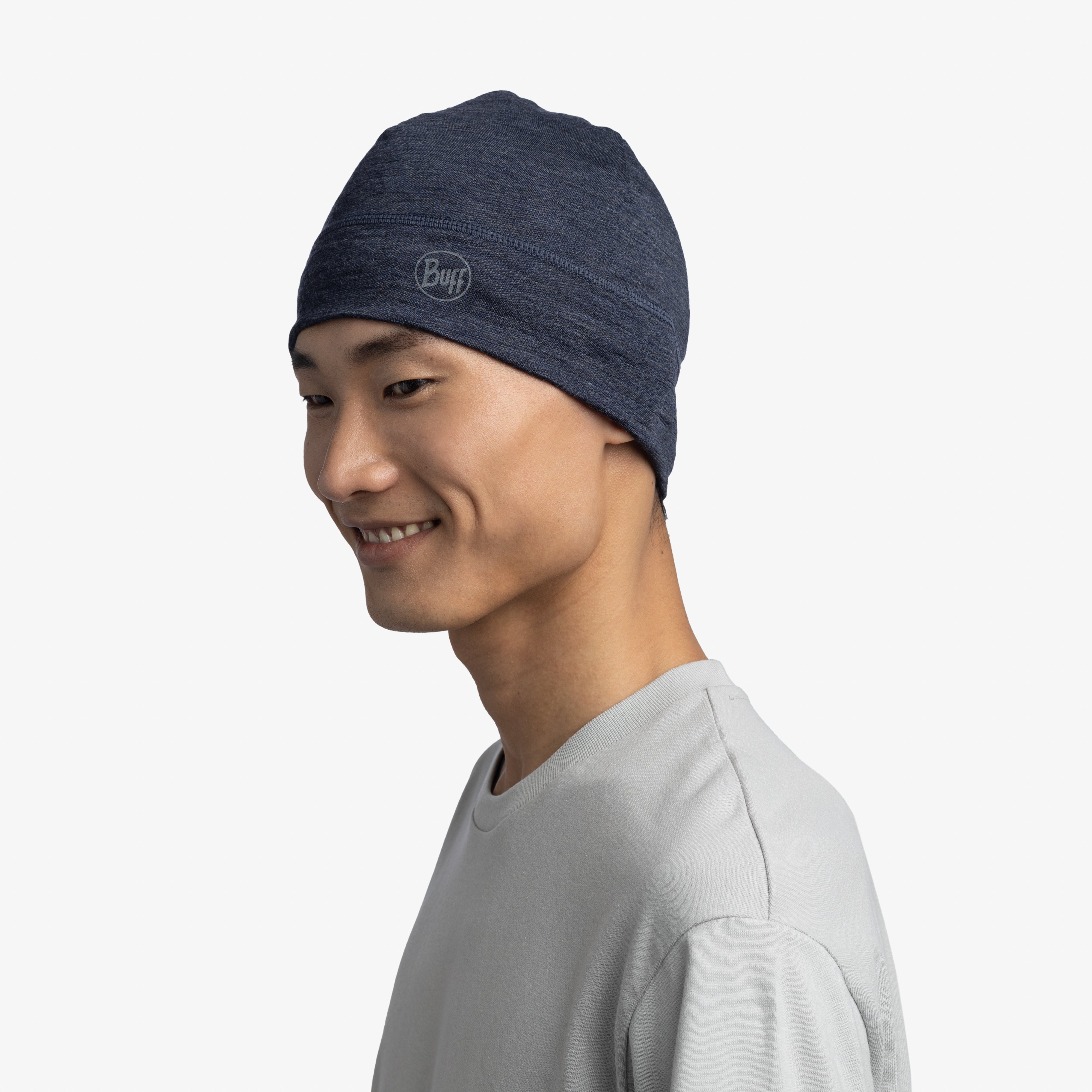 Buff Merino Lightweight Beanie (Unisex) - Solid Night Blue - Find Your Feet Australia Hobart Launceston Tasmania