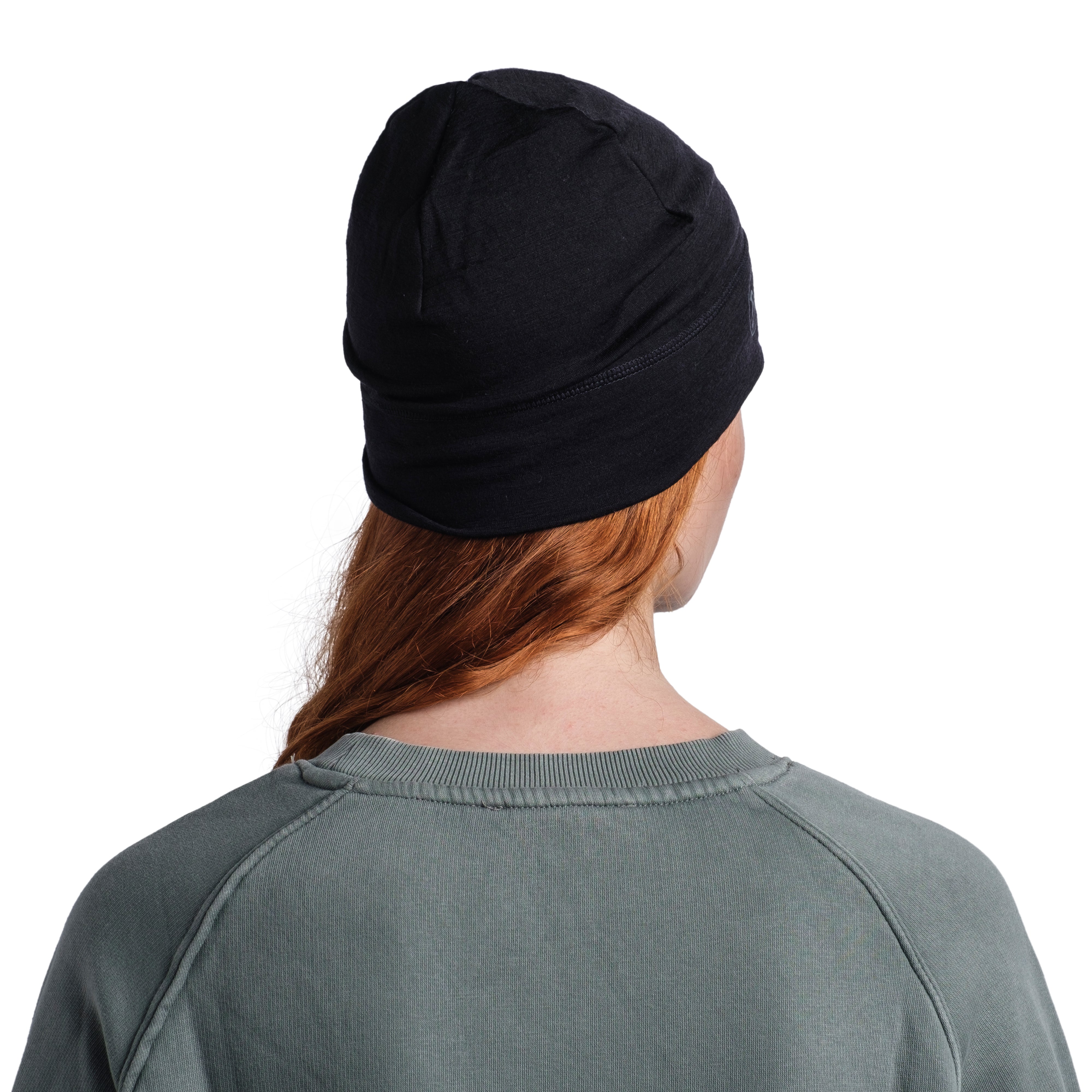 Buff Merino Lightweight Beanie (Unisex) - Solid Black - Find Your Feet Australia Hobart Launceston Tasmania