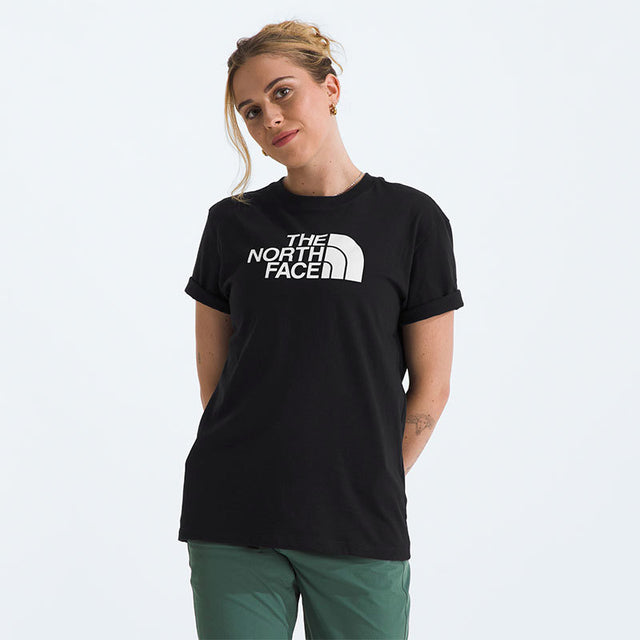 The North Face Evolution Half Dome Short-Sleeve Tee (Women's) - TNF Black/TNF White