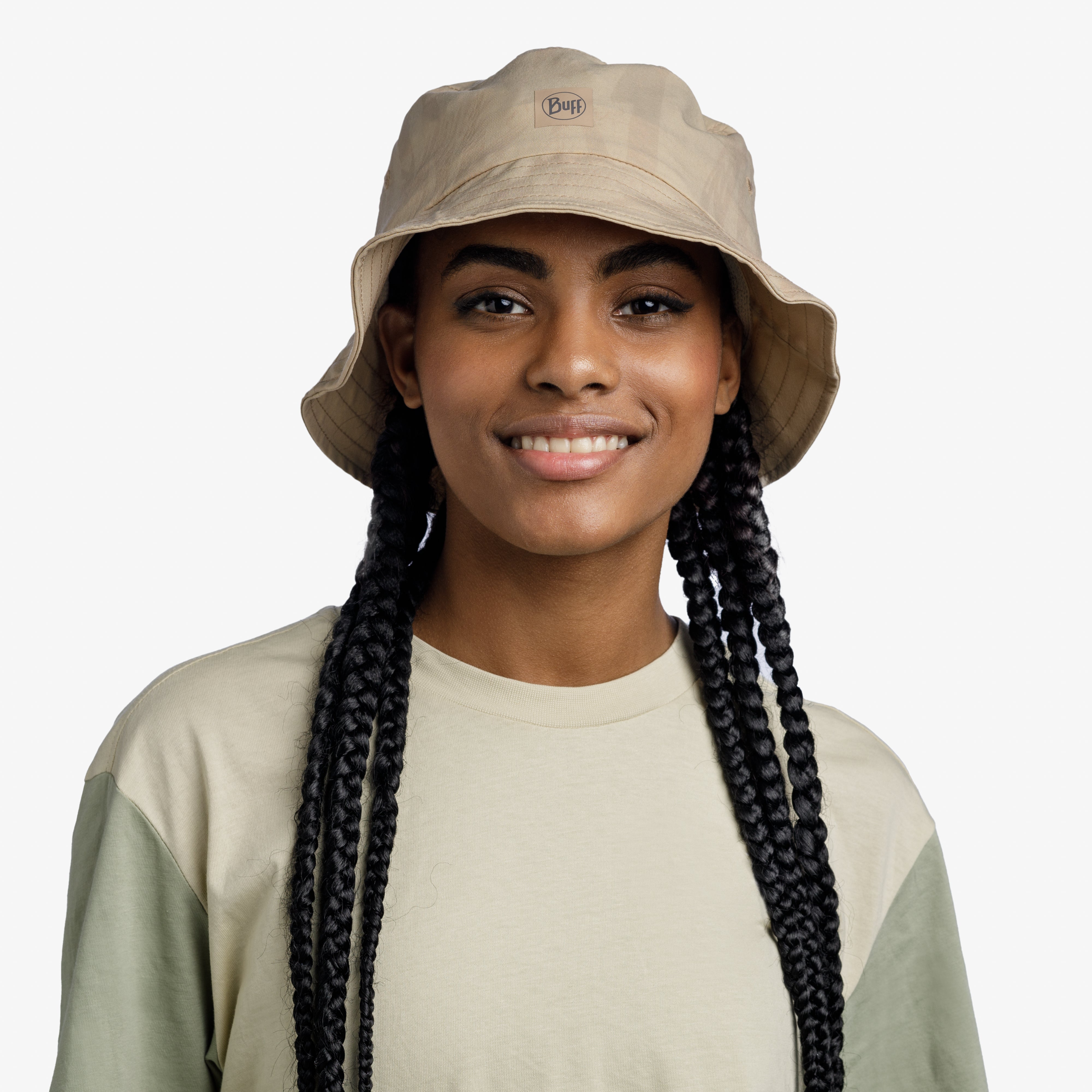 Buff Adventure Bucket Hat (Unisex) - Acai Sand - Find Your Feet Australia Hobart Launceston Tasmania