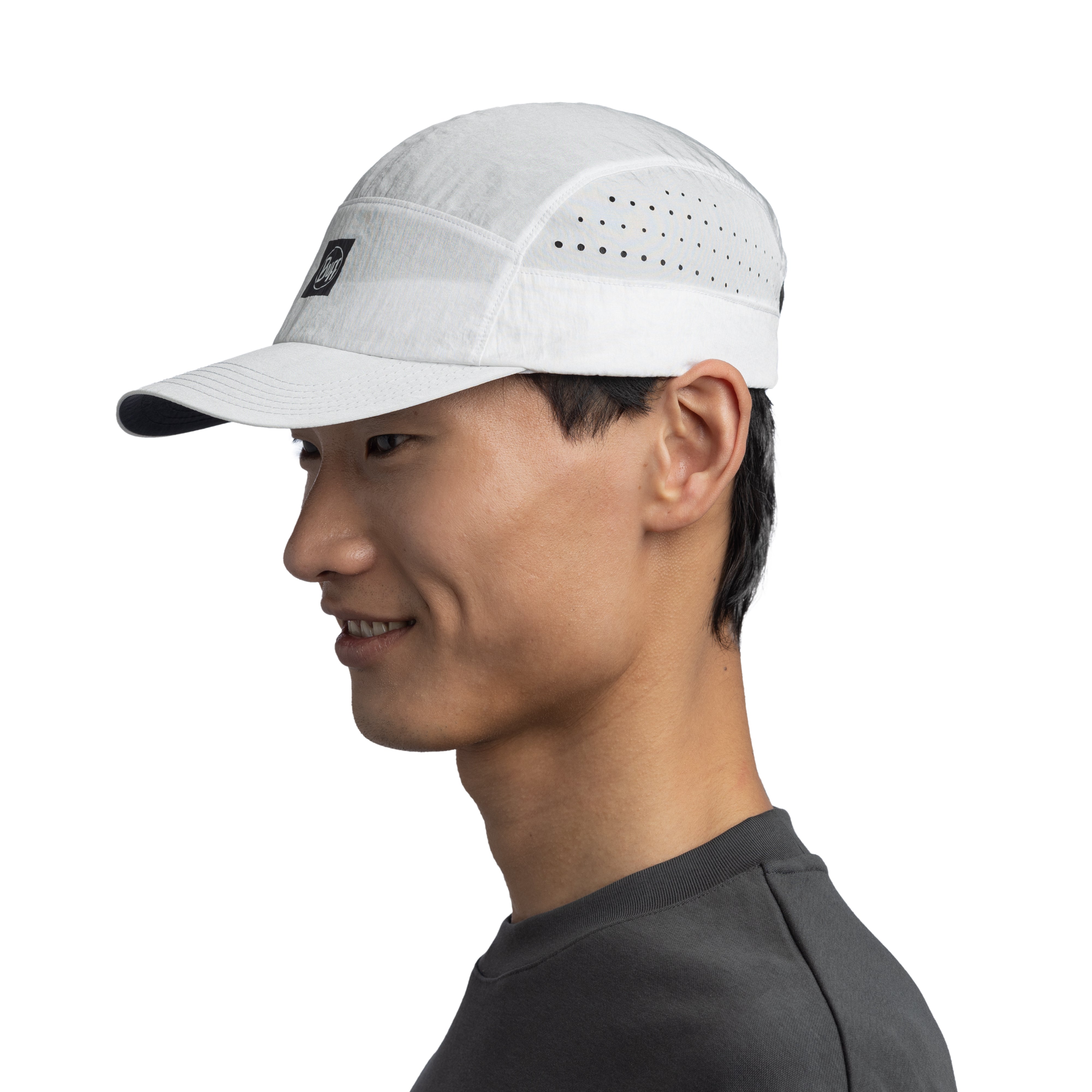 Buff Speed Cap (Unisex) - Solid White - Find Your Feet Australia Hobart Launceston Tasmania