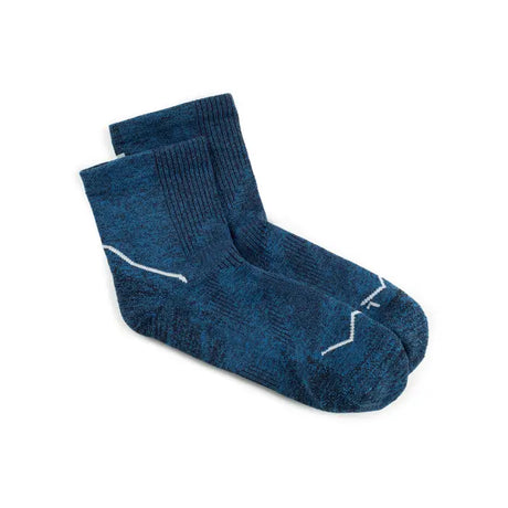 BUFF DryFlx Quarter Socks (Unisex) - Blue