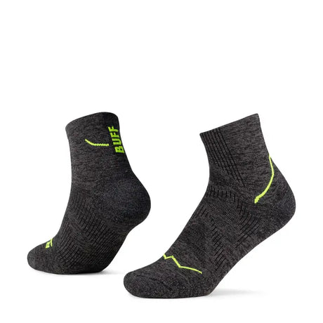 BUFF DryFlx Quarter Socks (Unisex) - Black