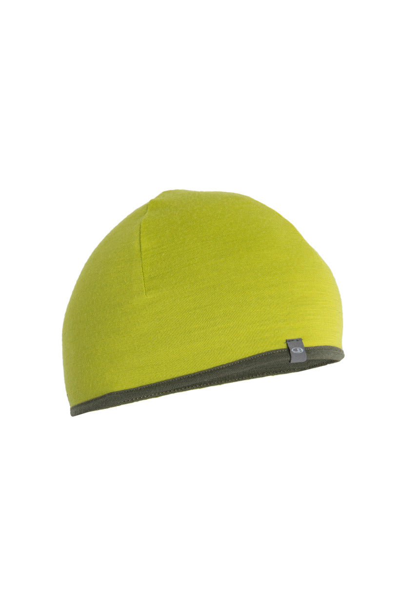 Icebreaker Pocket Hat (Unisex) - Find Your Feet Australia Hobart Launceston Tasmania - Bio Lime/Loden
