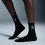 On Performance Run Sock Mid (Unisex) - Black/Eclipse - Find Your Feet Australia Hobart Launceston Tasmania