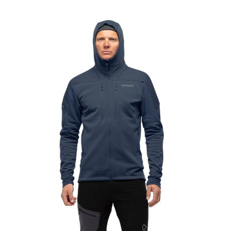 Norrøna Trollveggen Powerstretch Pro Zip Hood (Men's) Norrøna