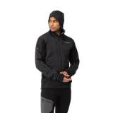 Norrøna Trollveggen Powerstretch Pro Zip Hood (Men's) - Caviar - Find Your Feet Australia Hobart Launceston Tasmania