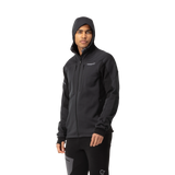 Norrøna Trollveggen Powerstretch Pro Zip Hood (Men's) - Caviar - Find Your Feet Australia Hobart Launceston Tasmania