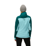 Norrøna Trollveggen Powerstretch Pro Zip Hood (Women's) - Everglade - Find Your Feet Australia Hobart Launceston Tasmania