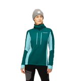 Norrøna Trollveggen Powerstretch Pro Zip Hood (Women's) - Everglade - Find Your Feet Australia Hobart Launceston Tasmania