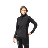 Norrøna Trollveggen Powerstretch Pro Zip Hood (Women's) - Caviar - Find Your Feet Australia Hobart Launceston Tasmania