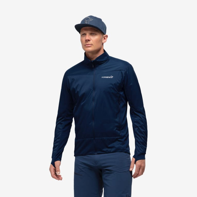 Norrøna Falketind Octa Jacket (Men's) - Indigo Night - Find Your Feet Australia Hobart Launceston Tasmania
