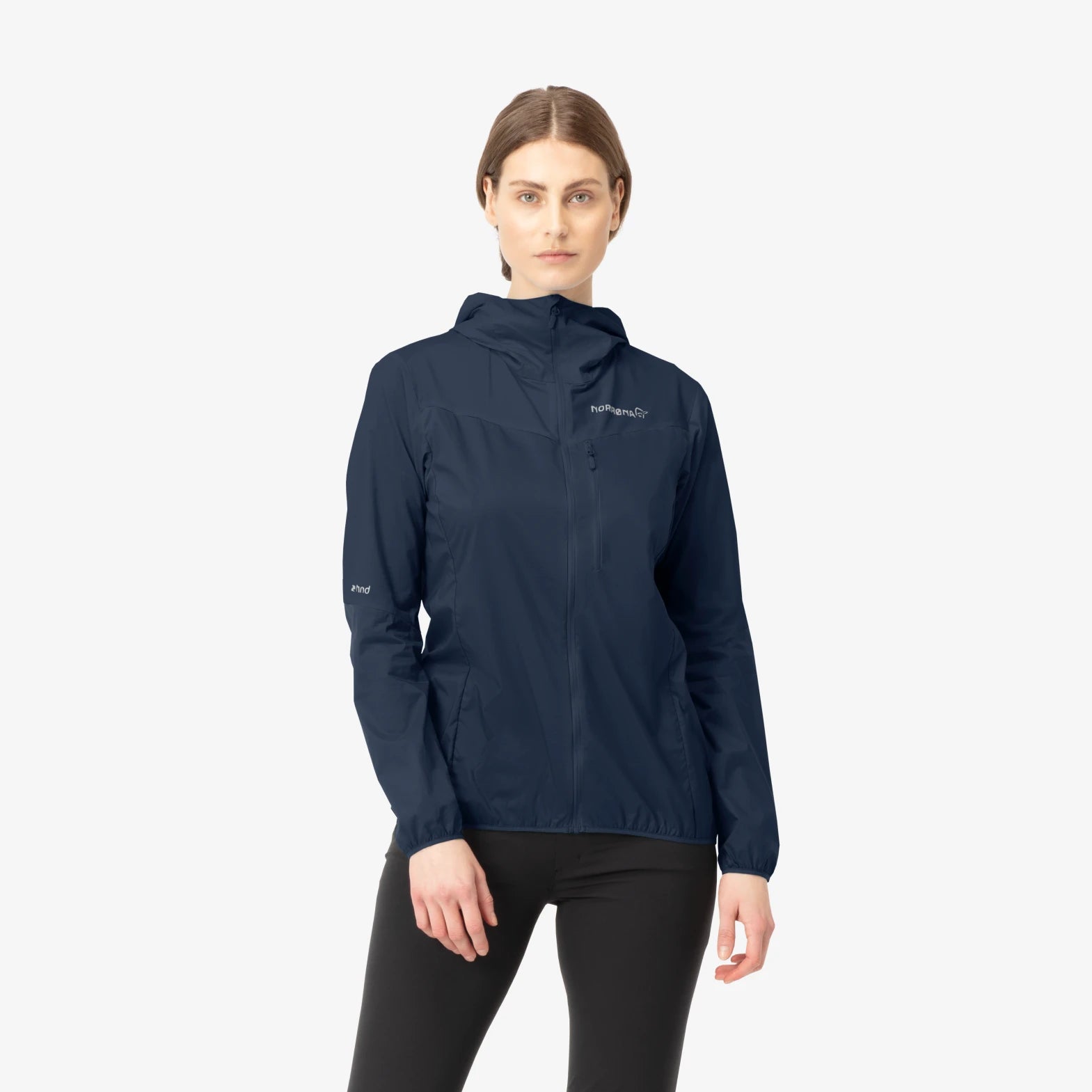 Norrøna Falketind Aero60 Hood (Women's) - Indigo Night - Find Your Feet Australia Hobart Launceston Tasmania