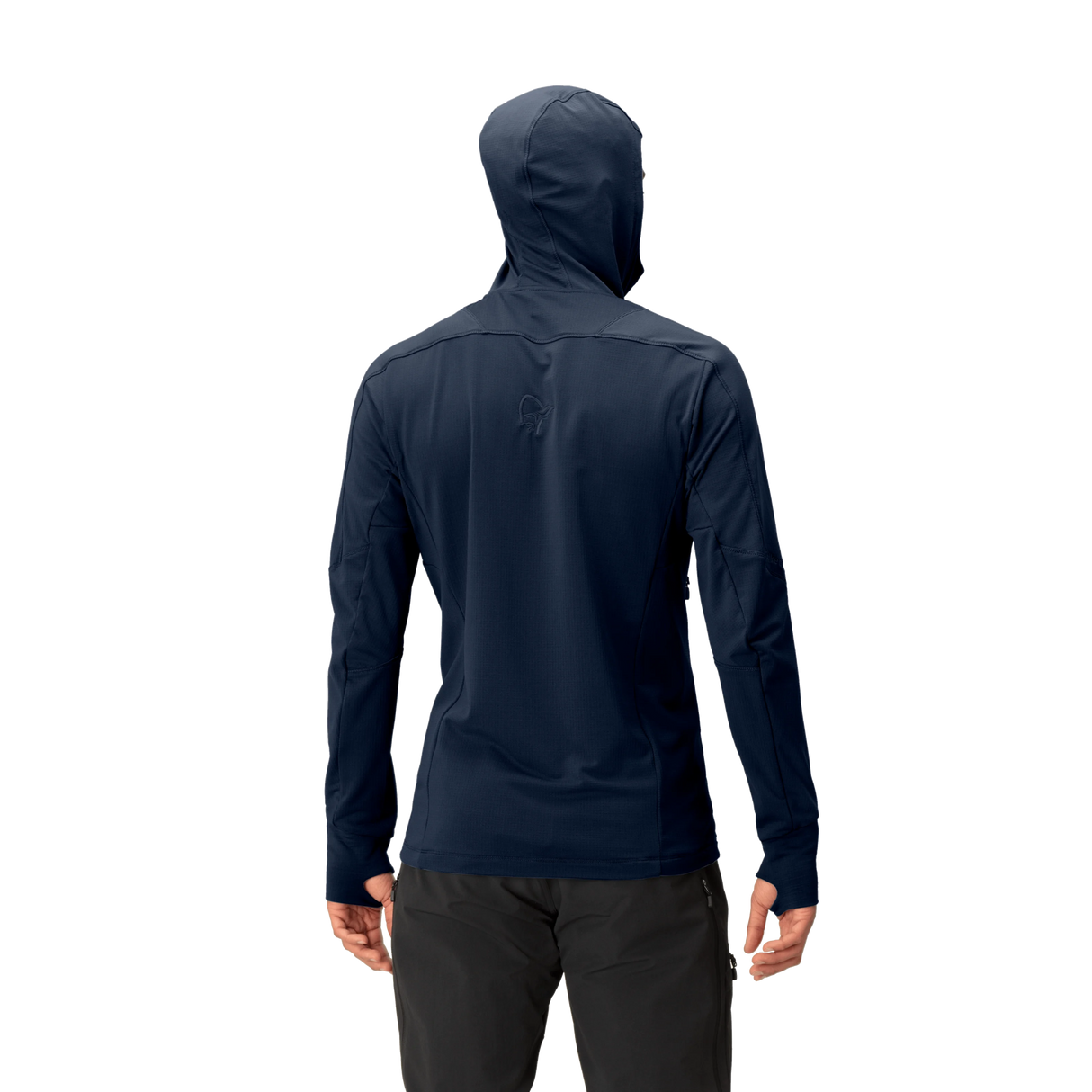 Norrøna Falketind Power Grid Zip Hood (Men's) - Indigo Night - Find Your Feet Australia Hobart Launceston Tasmania