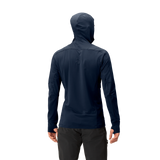 Norrøna Falketind Power Grid Zip Hood (Men's) - Indigo Night - Find Your Feet Australia Hobart Launceston Tasmania