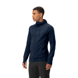 Norrøna Falketind Power Grid Zip Hood (Men's) - Indigo Night - Find Your Feet Australia Hobart Launceston Tasmania