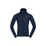 Norrøna Falketind Power Grid Zip Hood (Men's) - Indigo Night - Find Your Feet Australia Hobart Launceston Tasmania