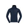 Norrøna Falketind Power Grid Zip Hood (Men's) - Indigo Night - Find Your Feet Australia Hobart Launceston Tasmania
