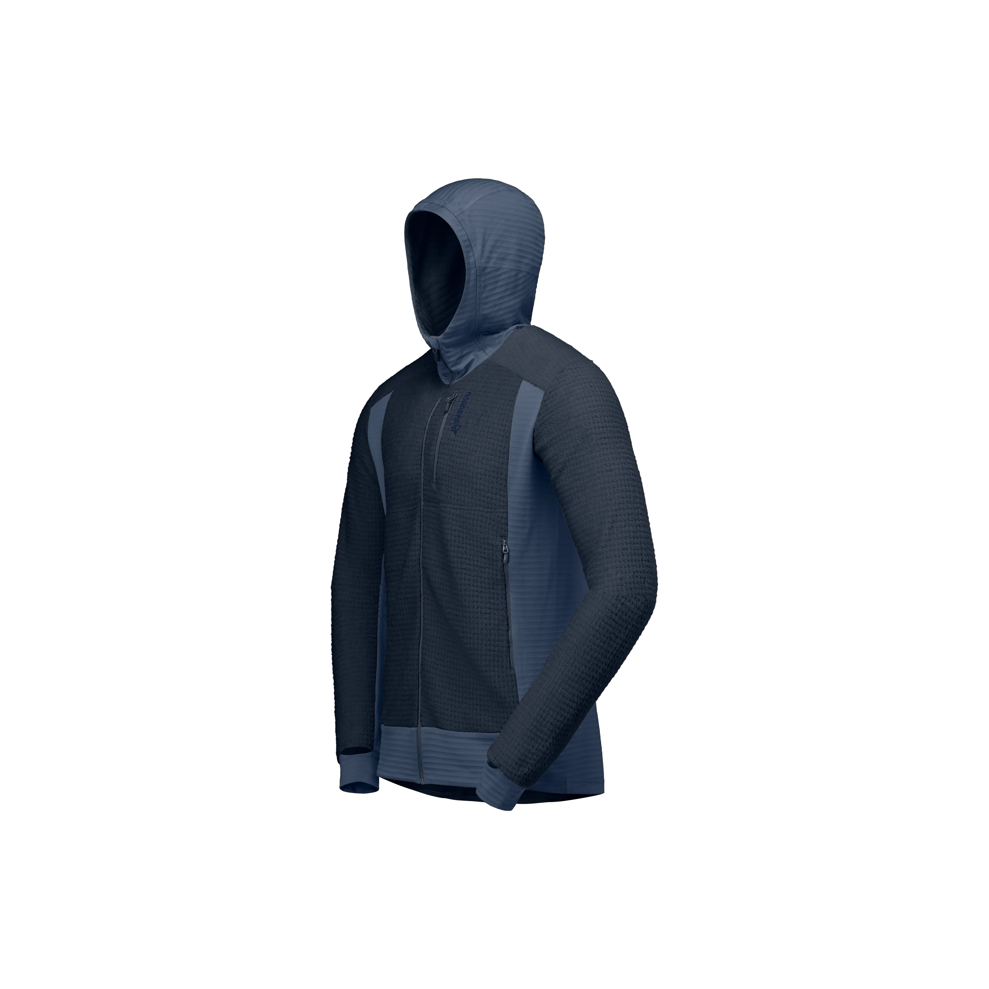 Norrøna Falketind Alpha120 Zip Hood (Men's) - Indigo Night - Find Your Feet Australia Hobart Launceston Tasmania