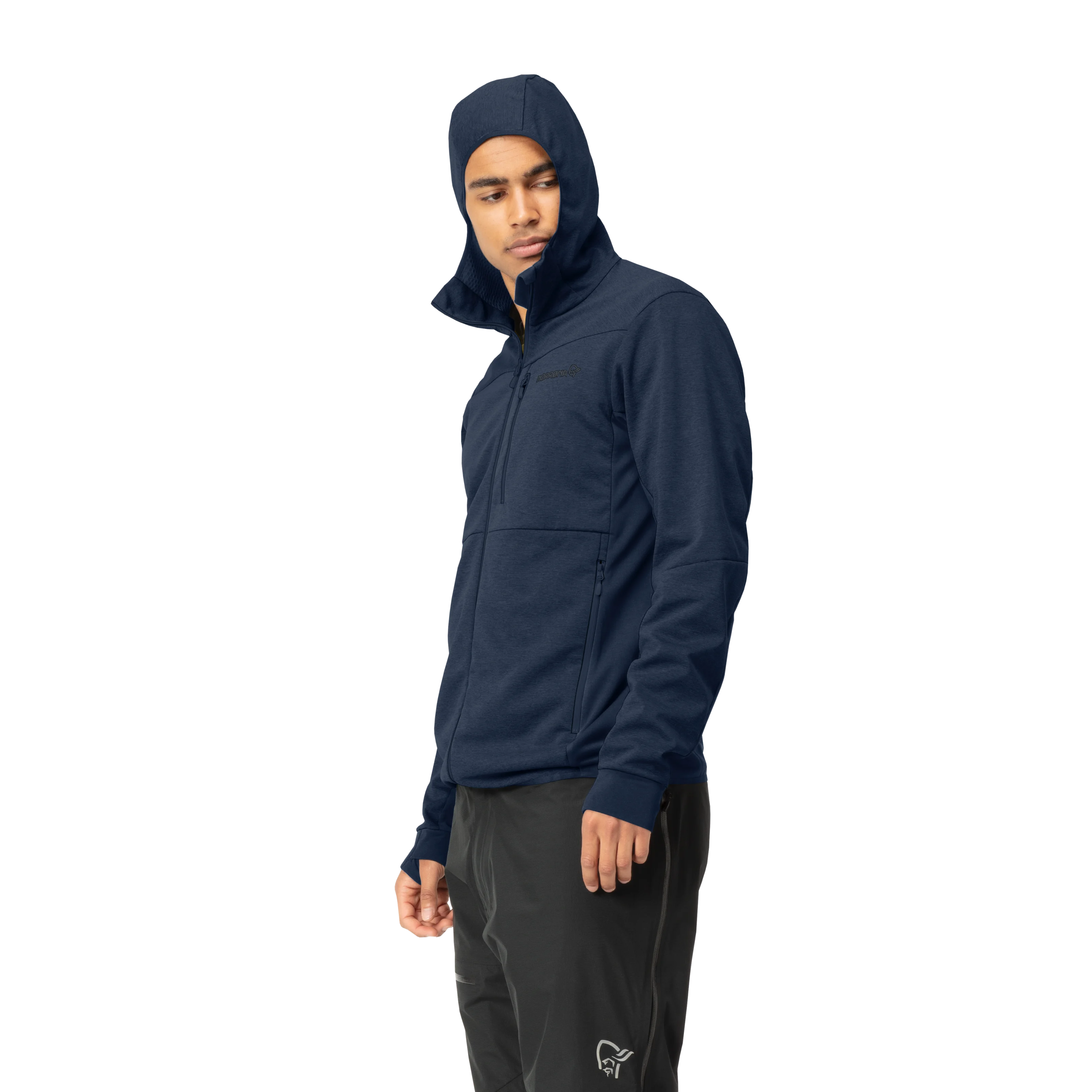 Norrøna Falketind Warm2 Octa Hood (Men's) - Indigo Night - Find Your Feet Australia Hobart Launceston Tasmania